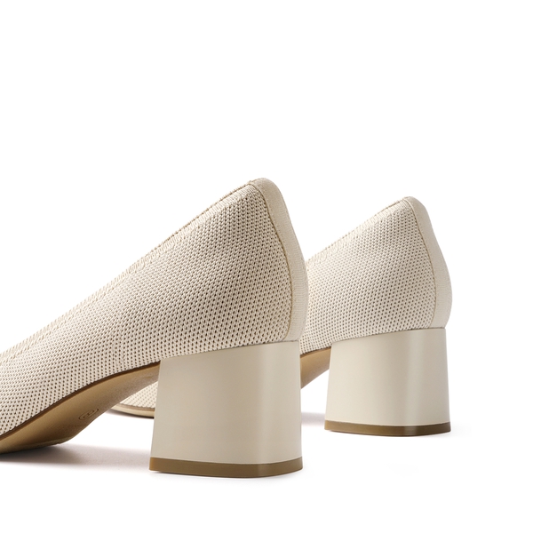 Stylish Block Heel Pumps - APRICOT - 4